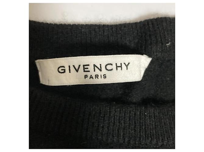 Givenchy Kaschmir-Strickpullover mit 4G-Stickerei Schwarz - Ansicht 7