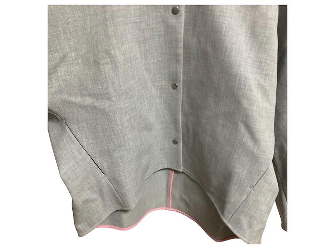 Autre Marque Chaqueta con Capucha yori Double Cross Castaño - vista 6