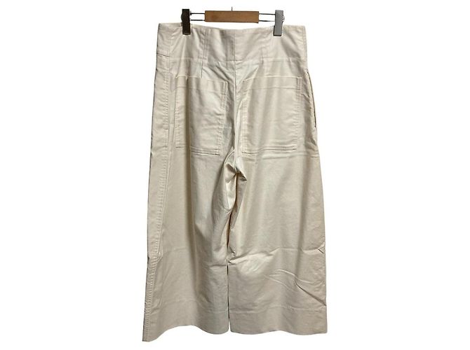 Jil Sander+ Stretch Wide Pants Weiß - Ansicht 2