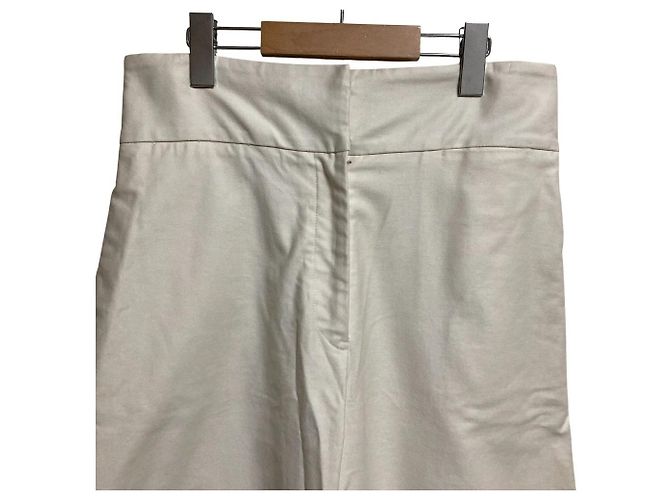Jil Sander+ Stretch Wide Pants Weiß - Ansicht 3