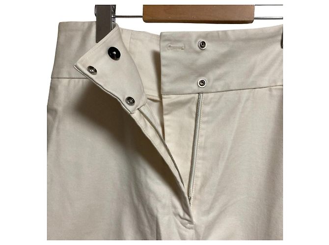 Jil Sander+ Stretch Wide Pants Weiß - Ansicht 5