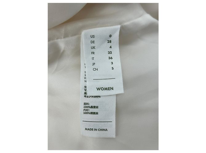 Autre Marque Pantalones de seda blancos LILYSILK Talla 32 - vista 5