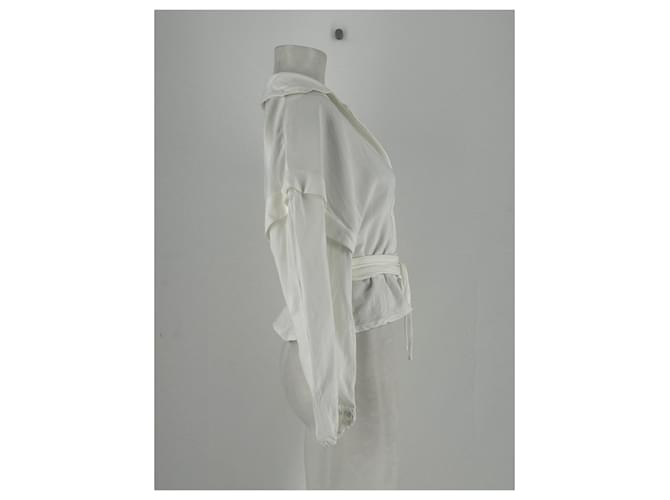 Iro Camicia bianca con fiocco Bianco - vista 4