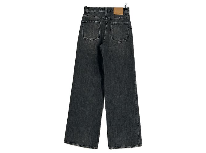 Autre Marque Jean noir en coton ALIGNE Taille 25 - vue 2