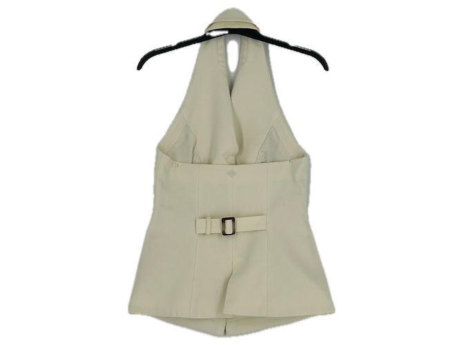 Autre Marque THE COUTURE CLUB Top blazer beige - vista 2