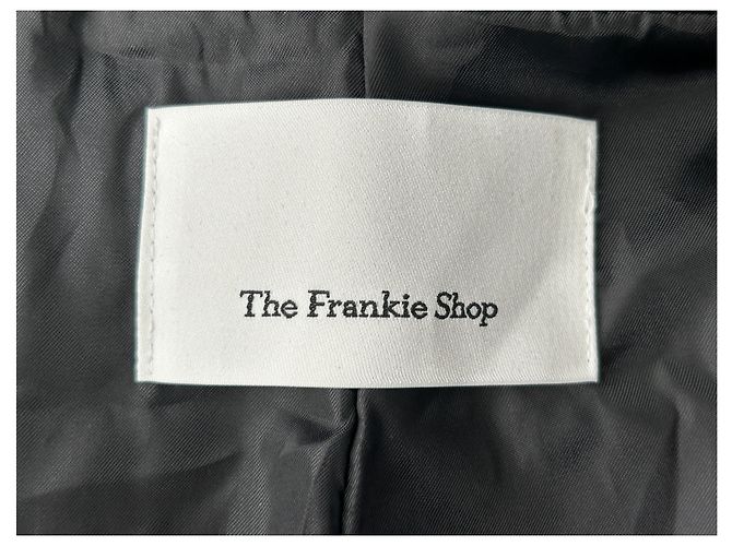 Autre Marque Abrigo negro THE FRANKIE SHOP - vista 5
