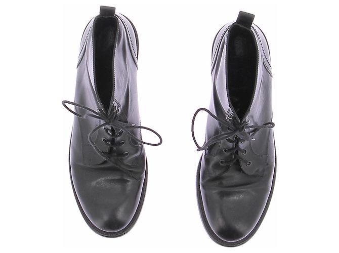 Botines Saint Laurent de piel negra talla 40 Negro - vista 3