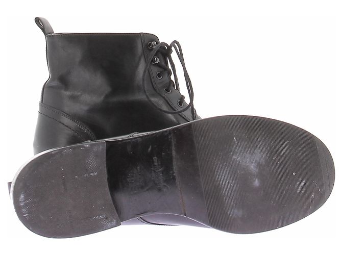 Botines Saint Laurent de piel negra talla 40 Negro - vista 4