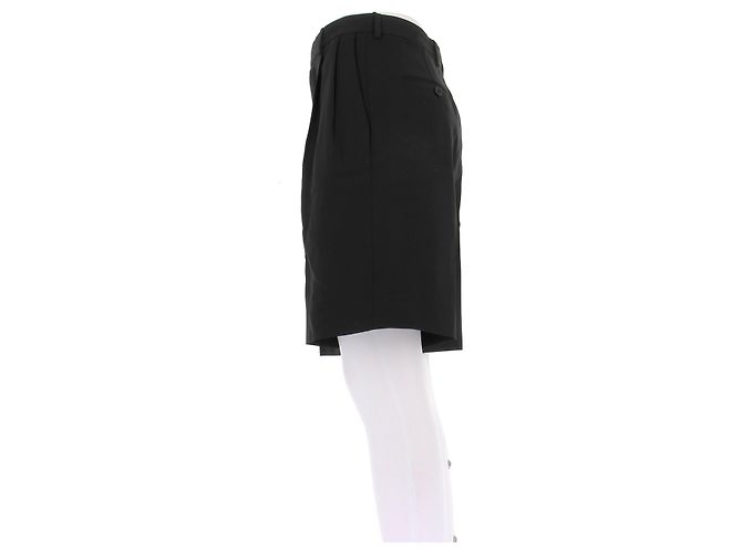 Céline schwarze Wollshorts Größe 38 - Ansicht 4