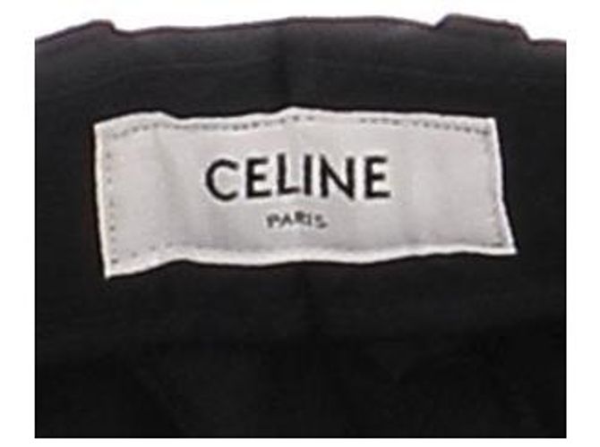 Céline schwarze Wollshorts Größe 38 - Ansicht 6