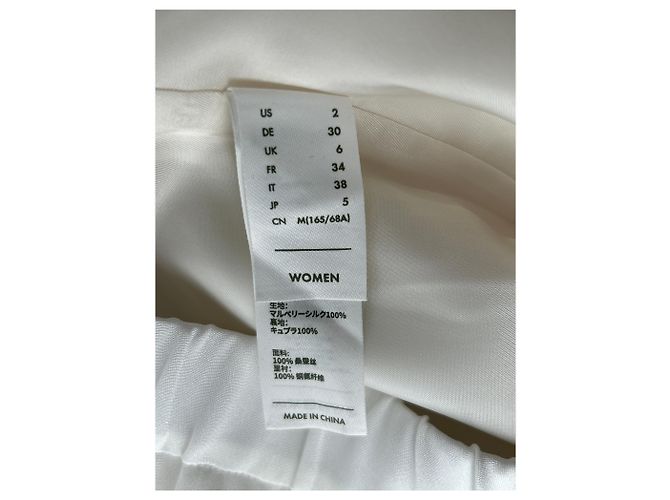 Autre Marque Pantalones blancos con cinturón - vista 5