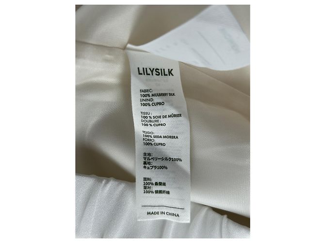Autre Marque Pantalones blancos con cinturón - vista 6