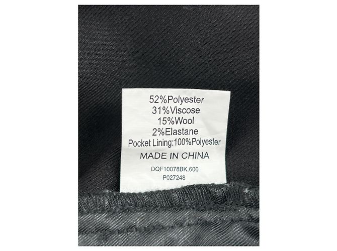 Autre Marque Schwarze Hose DISSH Größe 34 - Ansicht 4