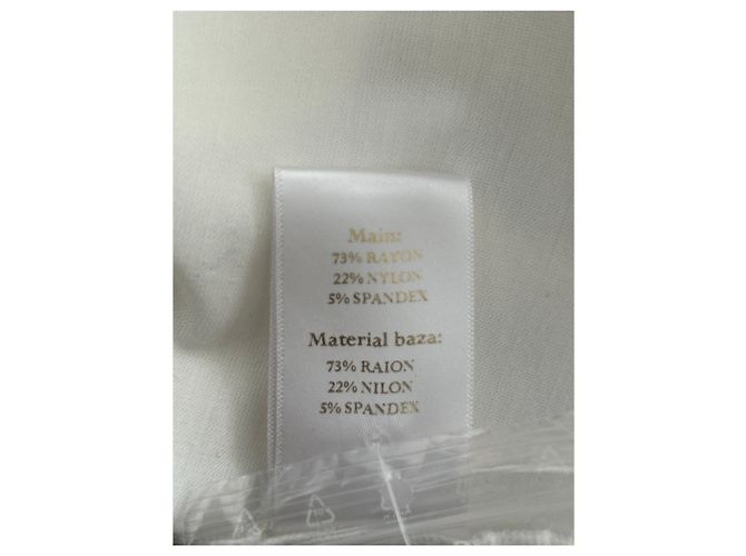 Elia Essentials. Vestido largo blanco Elia Essentials - vista 7