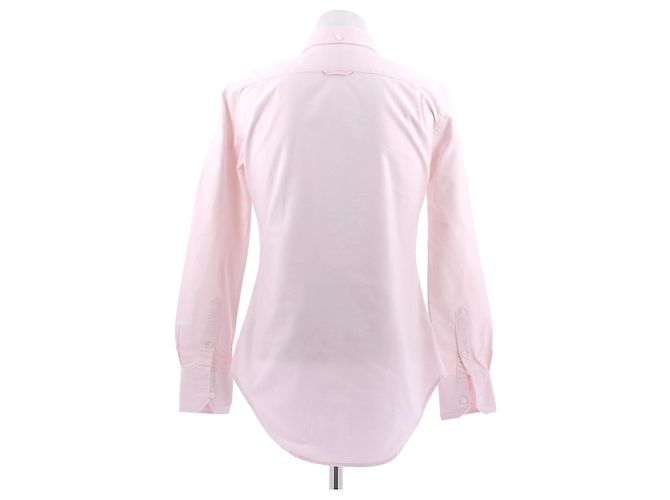 Camisa Thom Browne de algodón rosa Talla 40 - vista 2