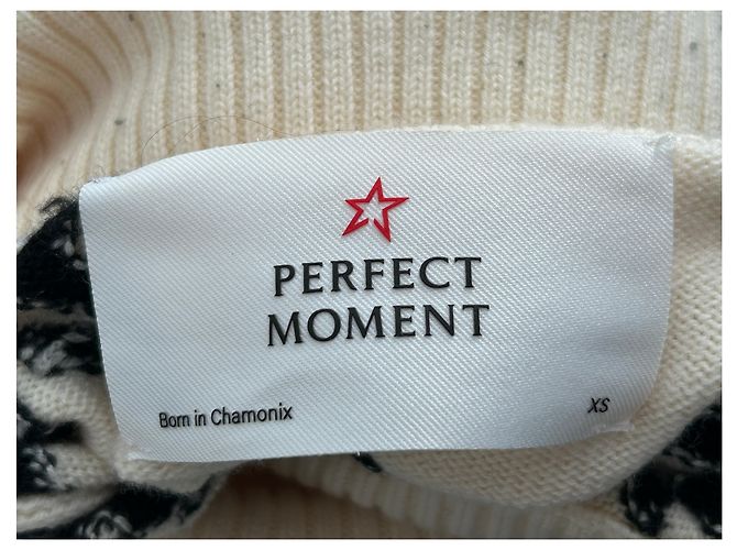 Perfect Moment Aster Wollpullover Weiß - Ansicht 5