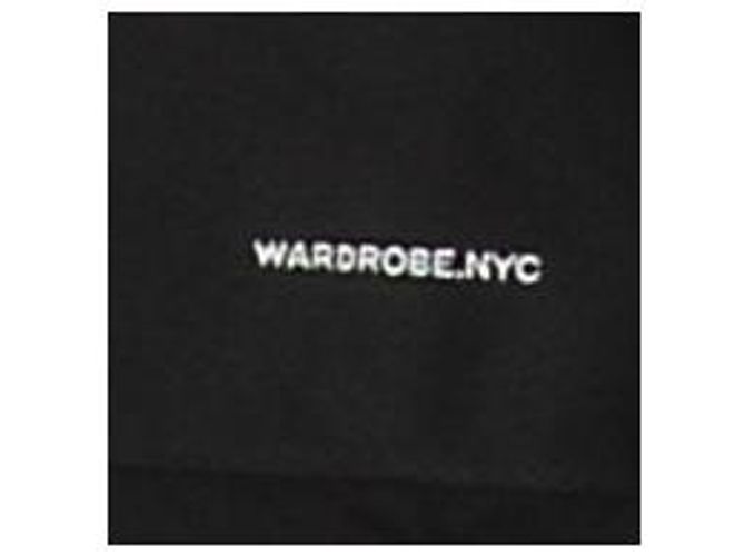 Autre Marque Bomber nero in nylon WARDROBE NYC - vista 5