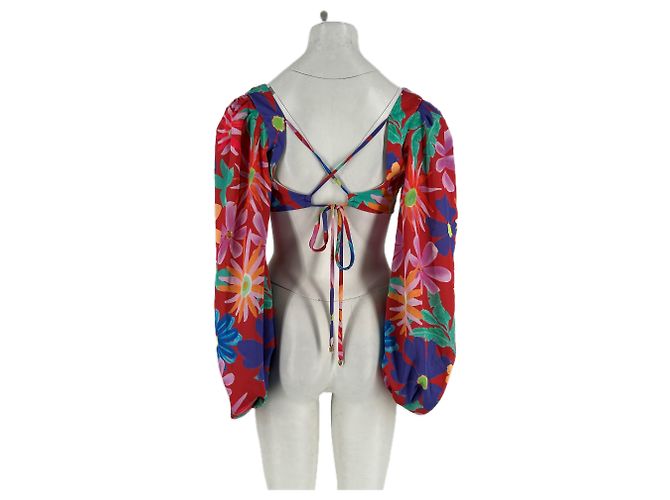 Autre Marque Crop top colorato in cotone PATBO Multicolore - vista 2