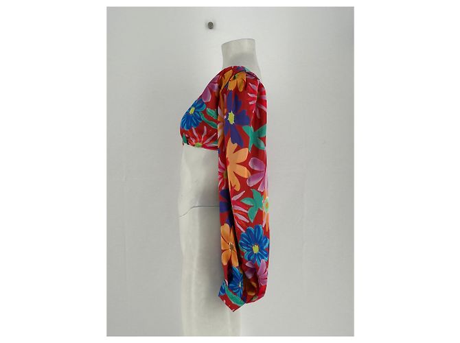 Autre Marque Crop top colorato in cotone PATBO Multicolore - vista 3