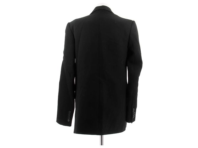 Autre Marque Blazer de lana negro Wardrobe NYC - vista 2