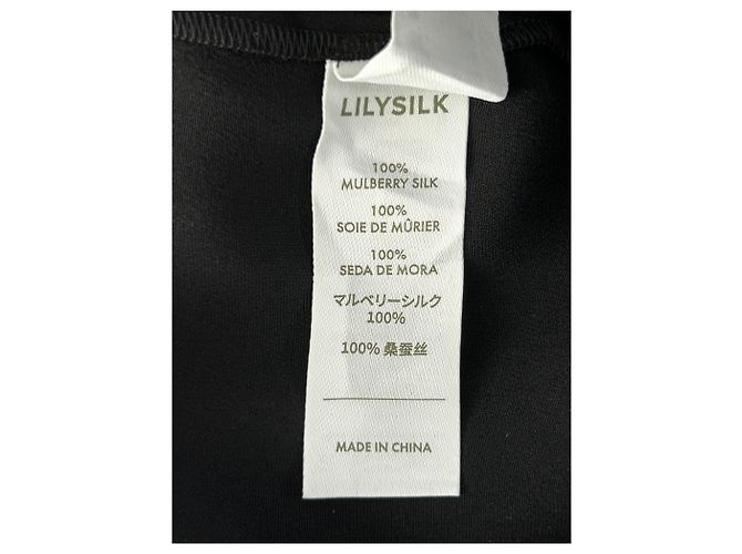 Autre Marque LILYSILK Schwarze Seidenhose Größe 34 - Ansicht 5