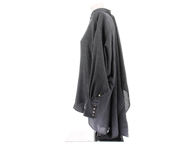 Autre Marque Camisa gris "Georgia" - vista 4