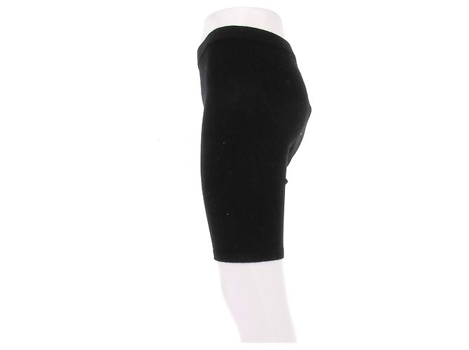 Autre Marque Schwarze Radlerhose aus Wolle - Ansicht 4