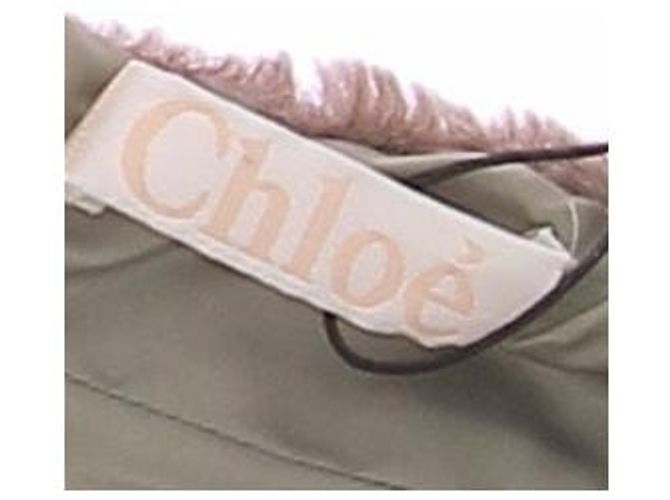Chloé Bolero aus Kunstpelz Beige - Ansicht 5