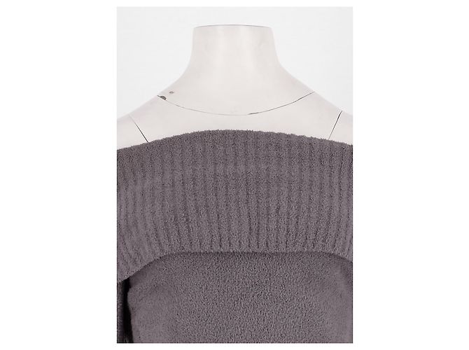 Autre Marque Vestido slim & ajustado gris - vista 2