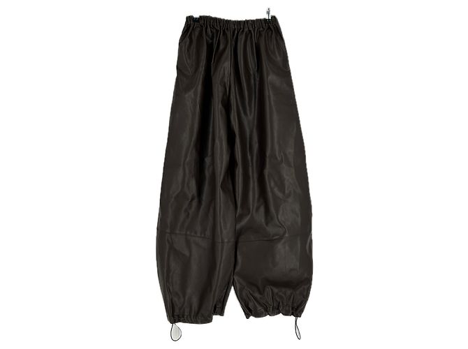 Autre Marque Pantalones cargo marrones Castaño - vista 2