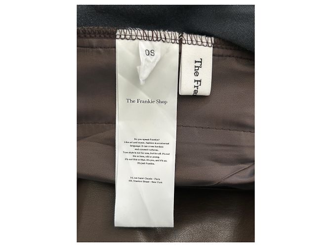 Autre Marque Pantalones cargo marrones Castaño - vista 3