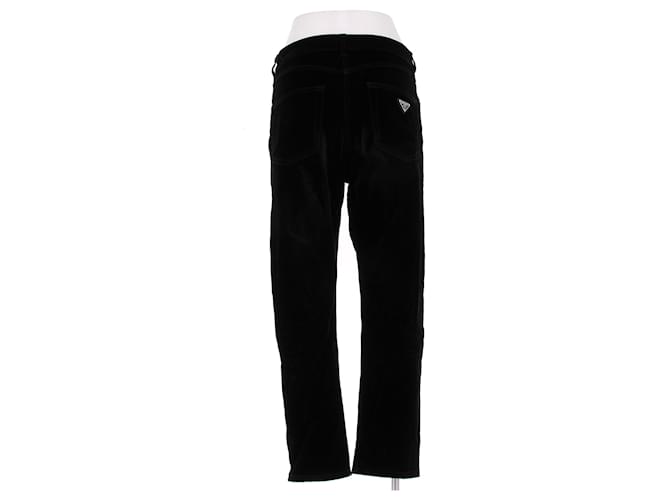 Prada Schwarze Samthose - Ansicht 2