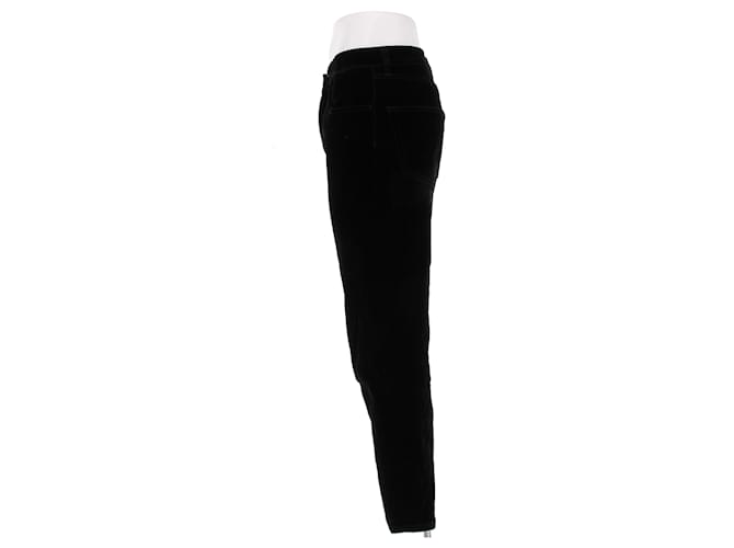Prada Schwarze Samthose - Ansicht 4