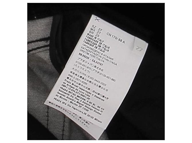 Prada Schwarze Samthose - Ansicht 7