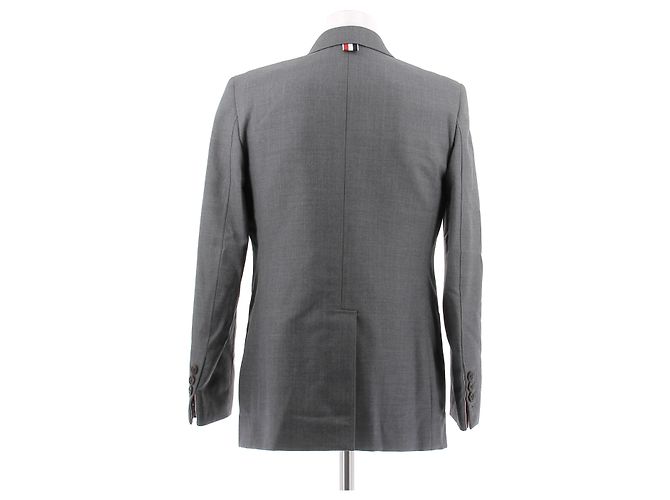 Traje Thom Browne de lana gris - vista 2