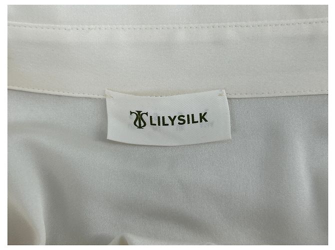 Autre Marque Camicia fluida bianca Bianco - vista 5