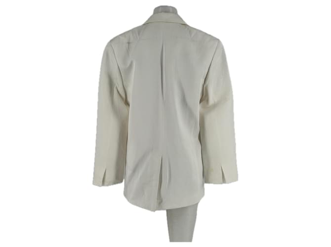 Blazer Sandro blanco de viscosa - vista 2