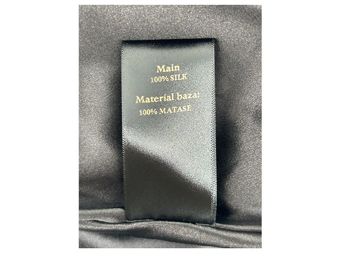 Autre Marque MURMUR Schwarzes Seidenkleid - Ansicht 7