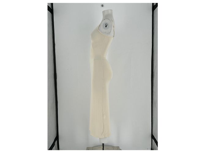 Autre Marque DISSH Maxikleid beige aus Viskose - Ansicht 3