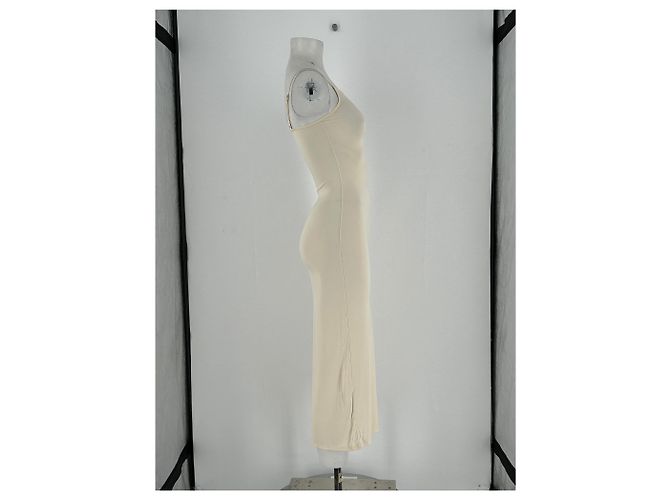 Autre Marque DISSH Maxikleid beige aus Viskose - Ansicht 4