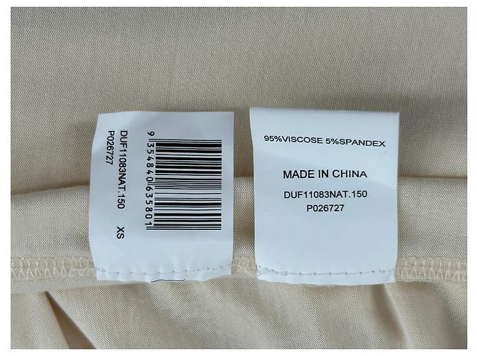 Autre Marque DISSH Maxikleid beige aus Viskose - Ansicht 6