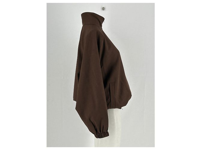 Autre Marque Giacca marrone THE FRANKIE SHOP XXS - vista 4