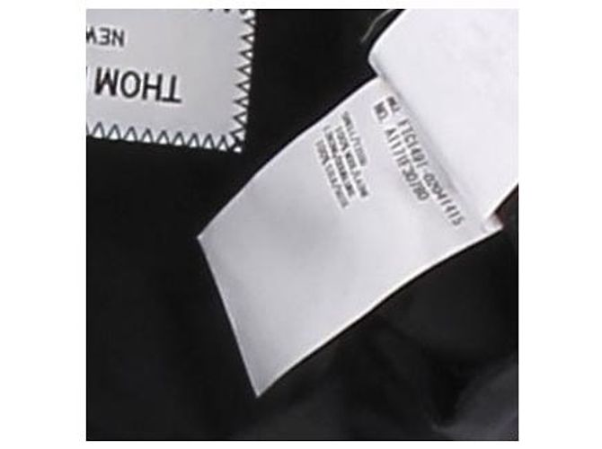Thom Browne Gerade Shorts Marineblau Wolle - Ansicht 5