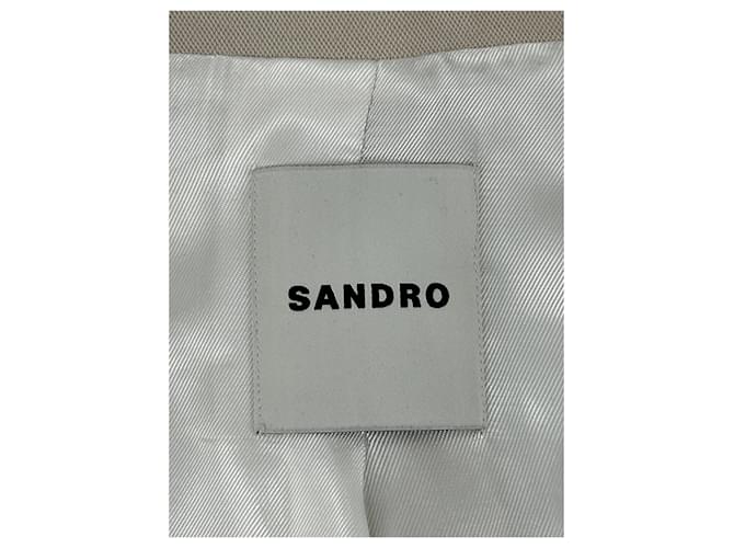 Blazer beige Sandro - vista 5