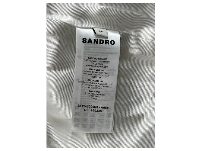 Blazer beige Sandro - vista 7
