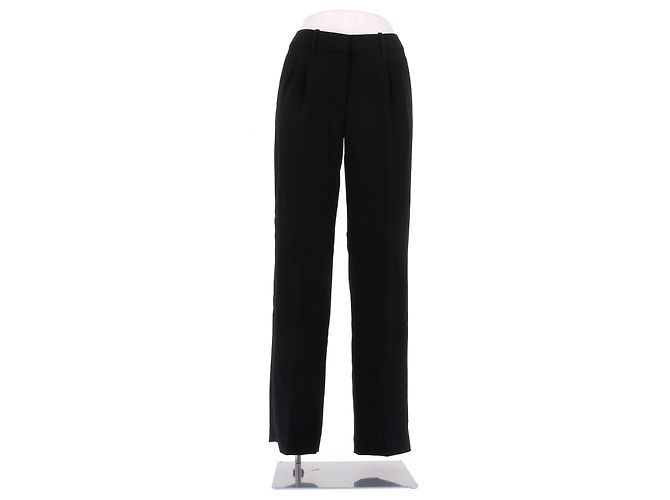 Autre Marque Schwarze "effortless low rise" Hose - Ansicht 2
