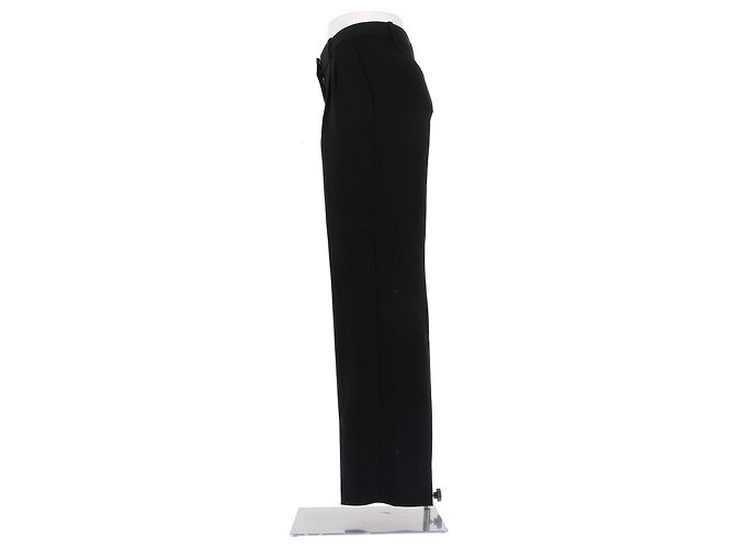 Autre Marque Schwarze "effortless low rise" Hose - Ansicht 4