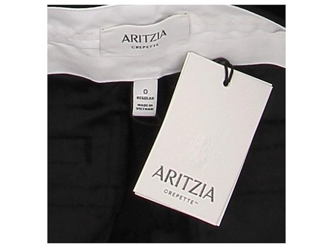 Autre Marque Schwarze "effortless low rise" Hose - Ansicht 5