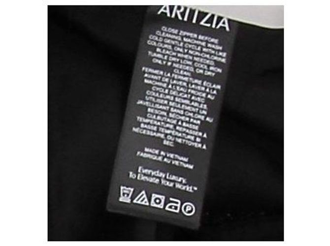 Autre Marque Schwarze "effortless low rise" Hose - Ansicht 6