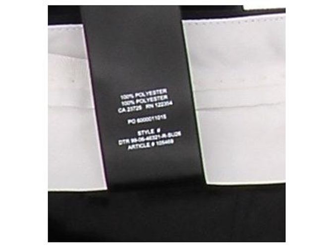 Autre Marque Schwarze "effortless low rise" Hose - Ansicht 7